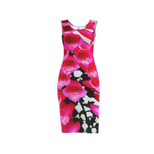 Load image into Gallery viewer, Bell Flower Long Bodycon Dress