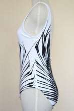 Load image into Gallery viewer, Coconut Tree Leaf Swimsuit Scoop Back