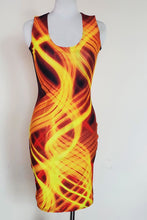Load image into Gallery viewer, Two Light Paintings Bodycon Dress