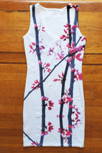 Load image into Gallery viewer, Cherry Tree Blossoms Bodycon Dress