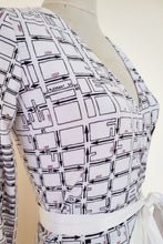 Load image into Gallery viewer, San Francisco 1971 Map Wrap Dress