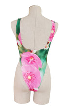 Load image into Gallery viewer, Pink Flowers All-Over Print Women's One-piece Swimsuit