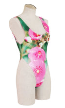 Load image into Gallery viewer, Pink Flowers All-Over Print Women's One-piece Swimsuit