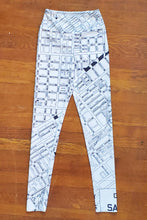 Load image into Gallery viewer, San Francisco 1971 Map Yoga Leggings
