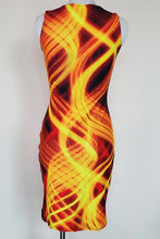 Load image into Gallery viewer, Two Light Paintings Bodycon Dress