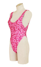 Load image into Gallery viewer, Pink Flowers All-Over Print Women's One-piece Swimsuit