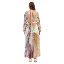 Load image into Gallery viewer, Marin Lights All-Over Print Women's Beach Long Coat