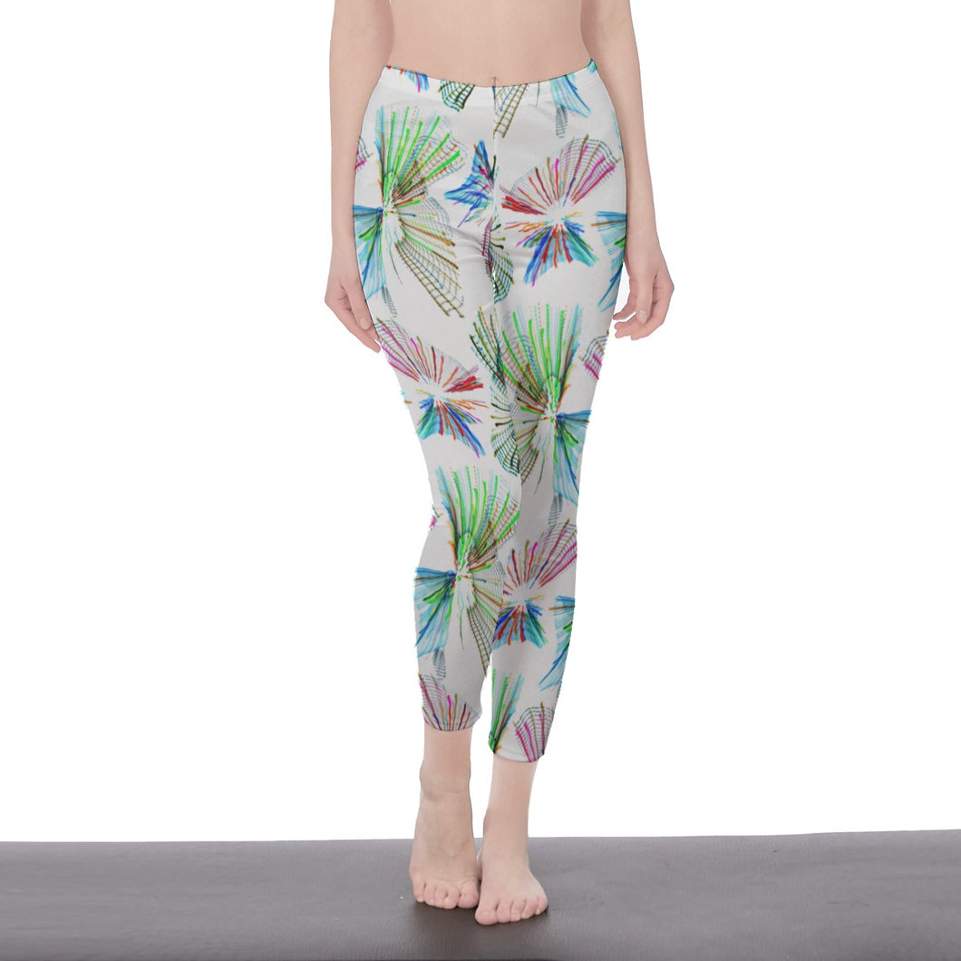Marin Lights #2 All-Over Print Casual Leggings