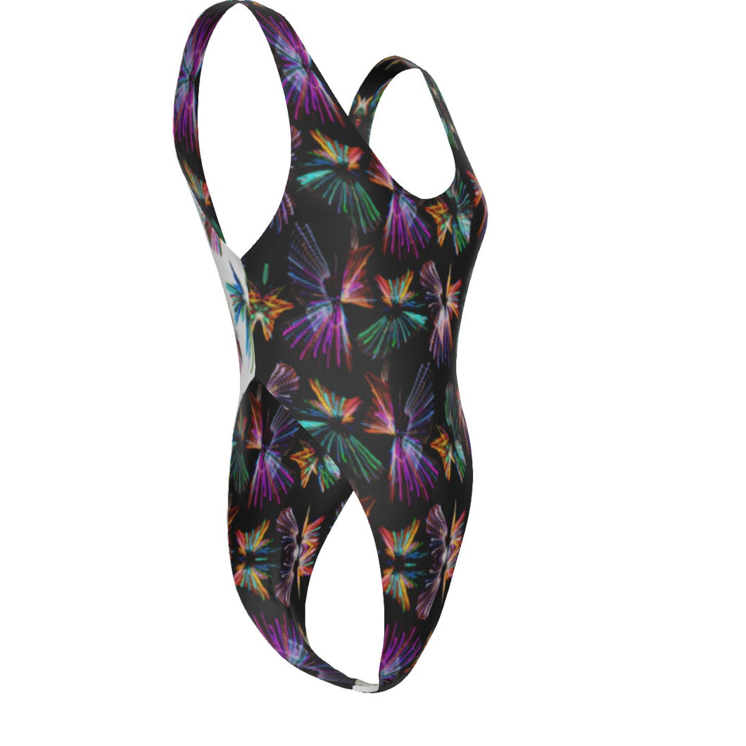Marin Lights All-Over Print Women's One-piece Swimsuit