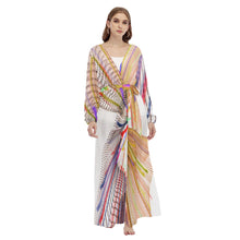 Load image into Gallery viewer, Marin Lights All-Over Print Women's Beach Long Coat