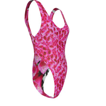 Load image into Gallery viewer, Bell Flowers All-Over Print Women's One-piece Swimsuit | Double-sides Printed