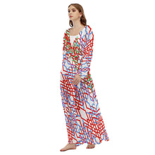 Load image into Gallery viewer, Columbus Street Lights All-Over Print Women's Beach Long Coat