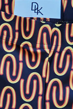 Load image into Gallery viewer, Yellow Signal Light Painting 2 Leggings