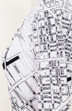 Load image into Gallery viewer, San Francisco 1971 Map Wrap Dress