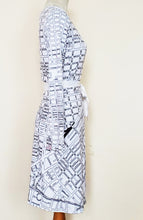 Load image into Gallery viewer, San Francisco 1971 Map Wrap Dress