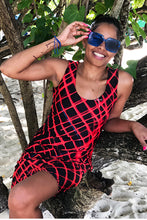 Load image into Gallery viewer, Berkeley Neon Lights Bodycon Dress