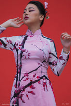 Load image into Gallery viewer, Cherry Blossom Ao Dai