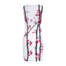 Load image into Gallery viewer, Cherry Tree Blossoms Bodycon Dress