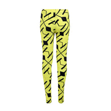 Load image into Gallery viewer, Yellow Neon Leggings