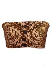 Load image into Gallery viewer, Yellow Signal Light Bandeau Top