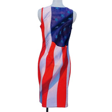 Load image into Gallery viewer, USA Flag Bodycon Dress