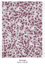 Load image into Gallery viewer, Violet and White Flowers Scarf