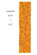 Load image into Gallery viewer, Golden Poppies Scarf