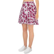Load image into Gallery viewer, Skater Skirt Pink Flowers