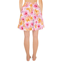 Load image into Gallery viewer, Skater Skirt Red Roses