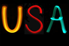 Load image into Gallery viewer, USA Traffic Lights All-Over Print One-Shoulder Cropped Top