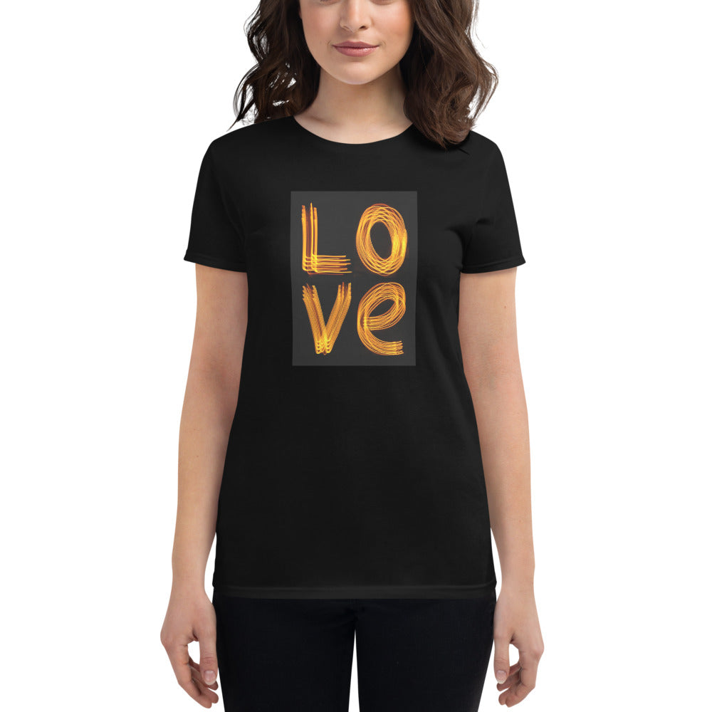 Love Marina Lights Cotton t-shirt