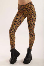 Load image into Gallery viewer, Yellow Signal Light Painting 2 Leggings