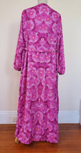 Load image into Gallery viewer, Pink flowers All-Over Print Women&#39;s Beach Long Coat
