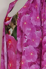 Load image into Gallery viewer, Pink flowers All-Over Print Women&#39;s Beach Long Coat
