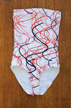 Load image into Gallery viewer, Oakland Building Lights Strapless Swimsuit
