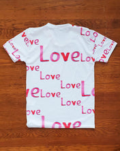 Load image into Gallery viewer, Love Open Neon Sign Light Painting Women&#39;s All Over Print Shirt
