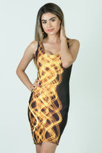 Load image into Gallery viewer, Sansome Street Lights Bodycon Dress
