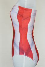 Load image into Gallery viewer, USA Flag Strapless Swimsuit
