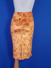 Load image into Gallery viewer, Golden Poppies Pencil Skirt

