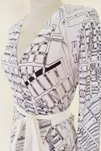 Load image into Gallery viewer, San Francisco 1971 Map Wrap Dress
