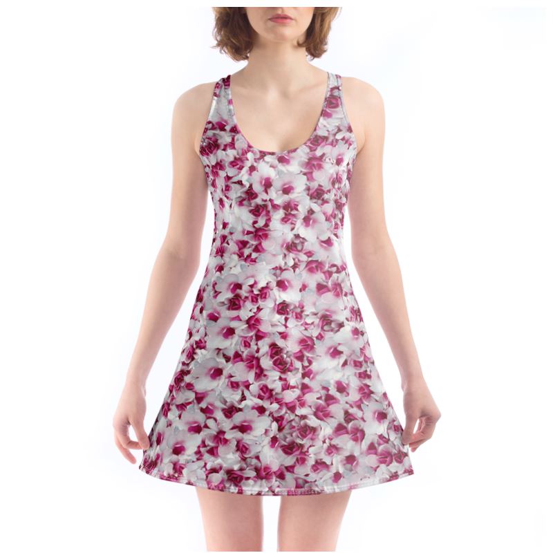 Chemise Dress Pink flowers
