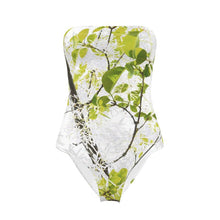 Load image into Gallery viewer, Strapless Swimsuit - Oroville Tree
