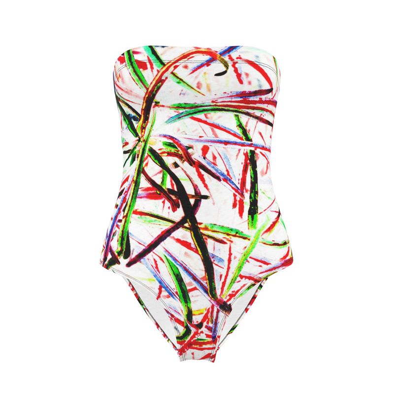 One Piece Swimsuit Hawaii Leaves