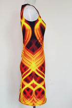 Load image into Gallery viewer, Two Light Paintings Bodycon Dress
