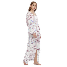 Load image into Gallery viewer, Light Painting All-Over Print Women&#39;s Beach Long Coat
