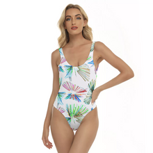 Load image into Gallery viewer, Marin White Lights All-Over Print Women&#39;s One Piece Swimsuit

