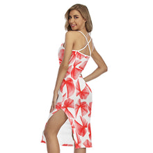 Load image into Gallery viewer, All-Over Print Women&#39;s Back Cross Cami Dress
