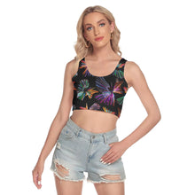 Load image into Gallery viewer, All-Over Print Women&#39;s Sport Crop Tank Top
