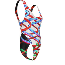 Load image into Gallery viewer, Columbus Street Lights All-Over Print Women&#39;s One-piece Swimsuit | Double-sides Printed
