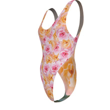Load image into Gallery viewer, Roses All-Over Print Women&#39;s One-piece Swimsuit | Double-sides Printed
